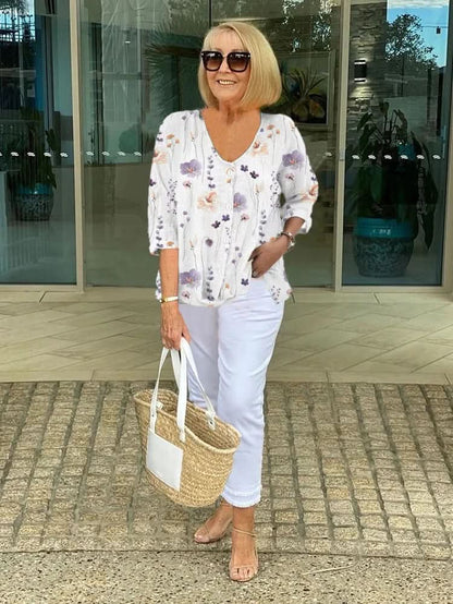 ELODIE PRINTED TUNIC