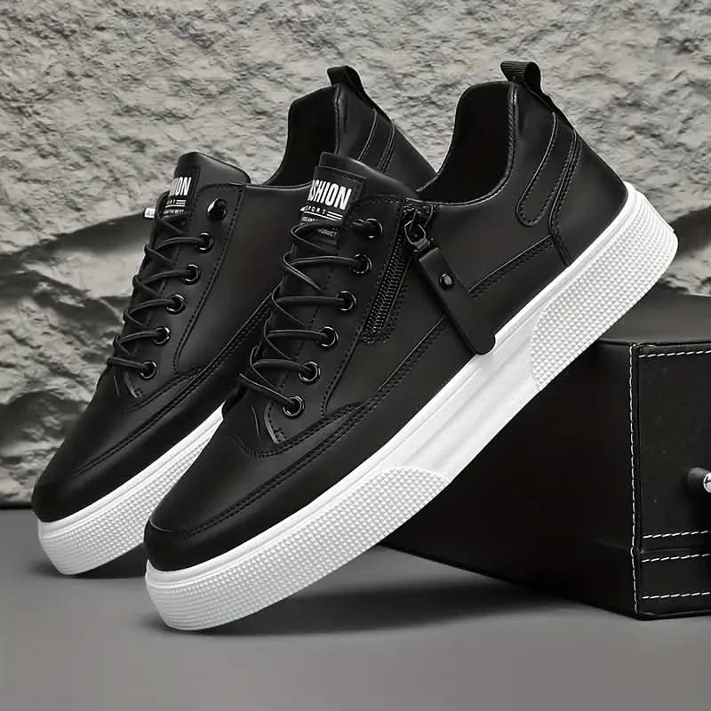 SORRENTO LEATHER TRAINERS