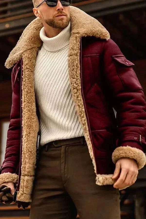 RAVELLO FAUX LEATHER JACKET