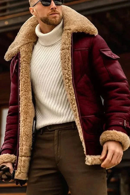RAVELLO FAUX LEATHER JACKET