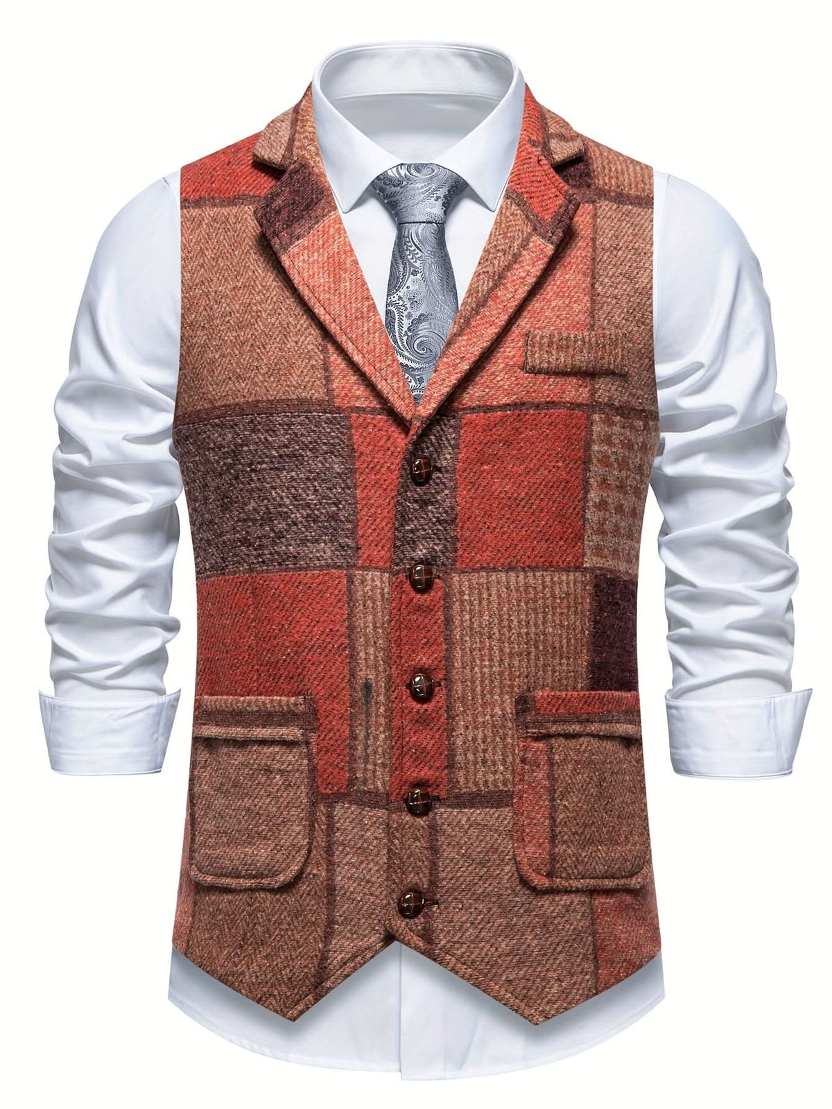 CALDWELL HERRINGBONE VEST