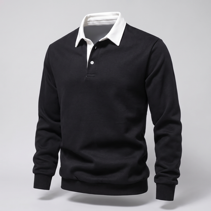 ELLISON POLO SWEATER