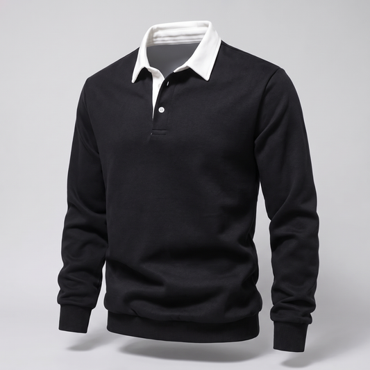 ELLISON POLO SWEATER