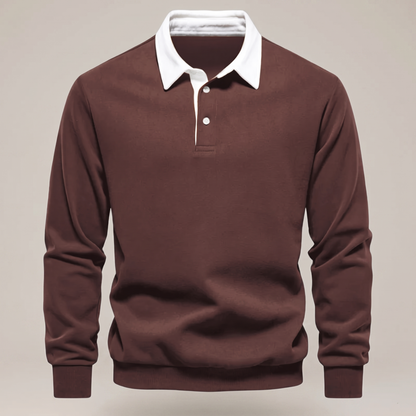ELLISON POLO SWEATER