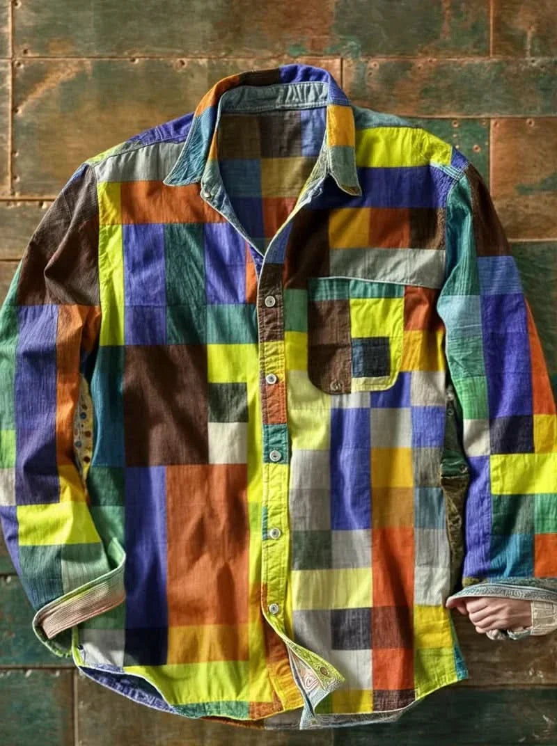 RIVERTON PATCHWORK SHIRT
