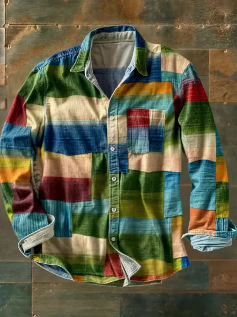 RIVERTON PATCHWORK SHIRT