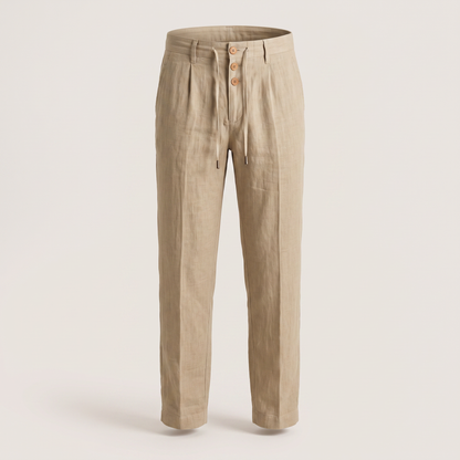 ETHAN LINEN TROUSERS