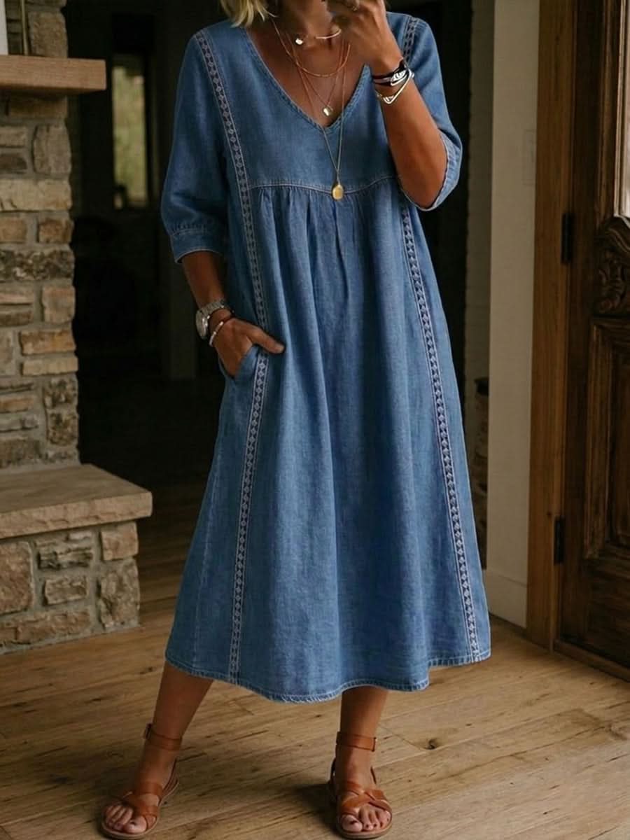 FLORA CASUAL LACE DRESS