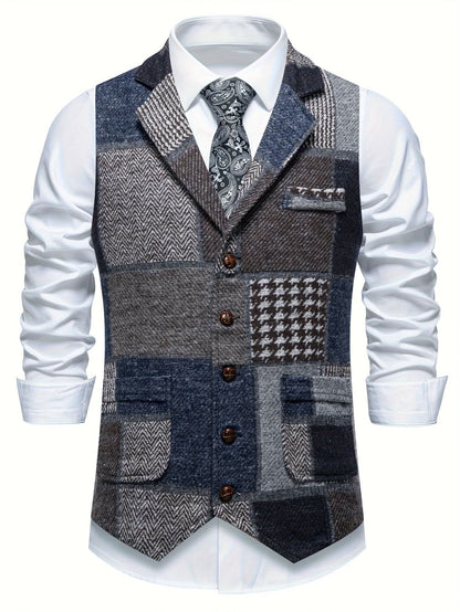 CALDWELL HERRINGBONE VEST