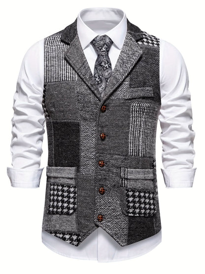 CALDWELL HERRINGBONE VEST