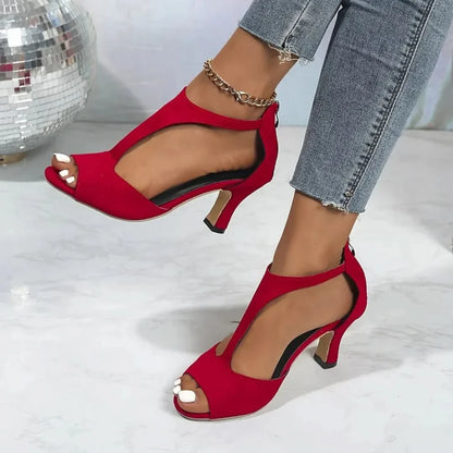 CLASSIC SUEDE HEELS
