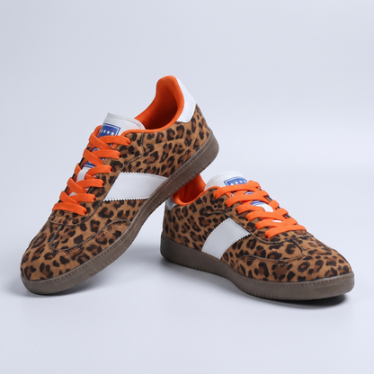 FIERCE SUEDE LEOPARD SNEAKER