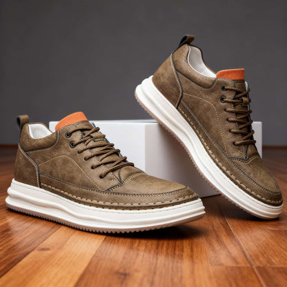 WARRINGTON PREMIUM LEATHER TRAINERS