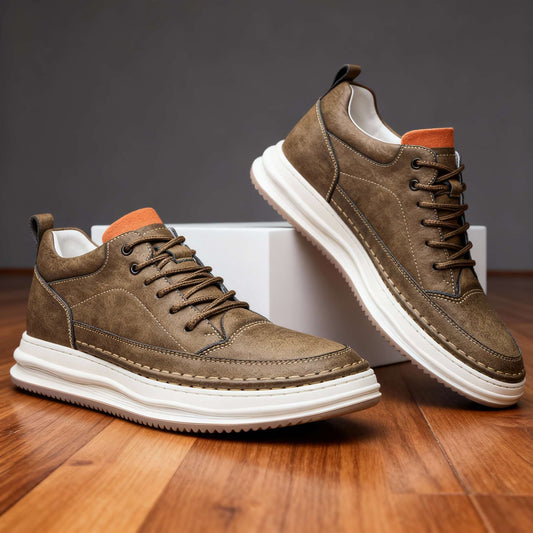 WARRINGTON PREMIUM LEATHER TRAINERS
