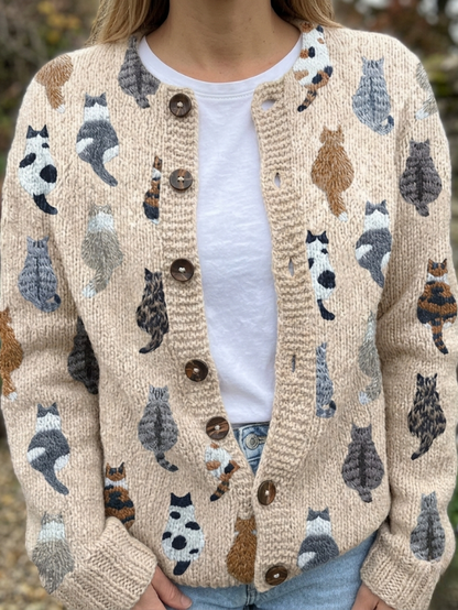 HARPER WHISKER KNIT CARDIGAN