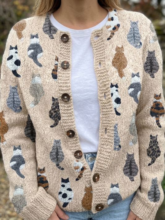 HARPER WHISKER KNIT CARDIGAN
