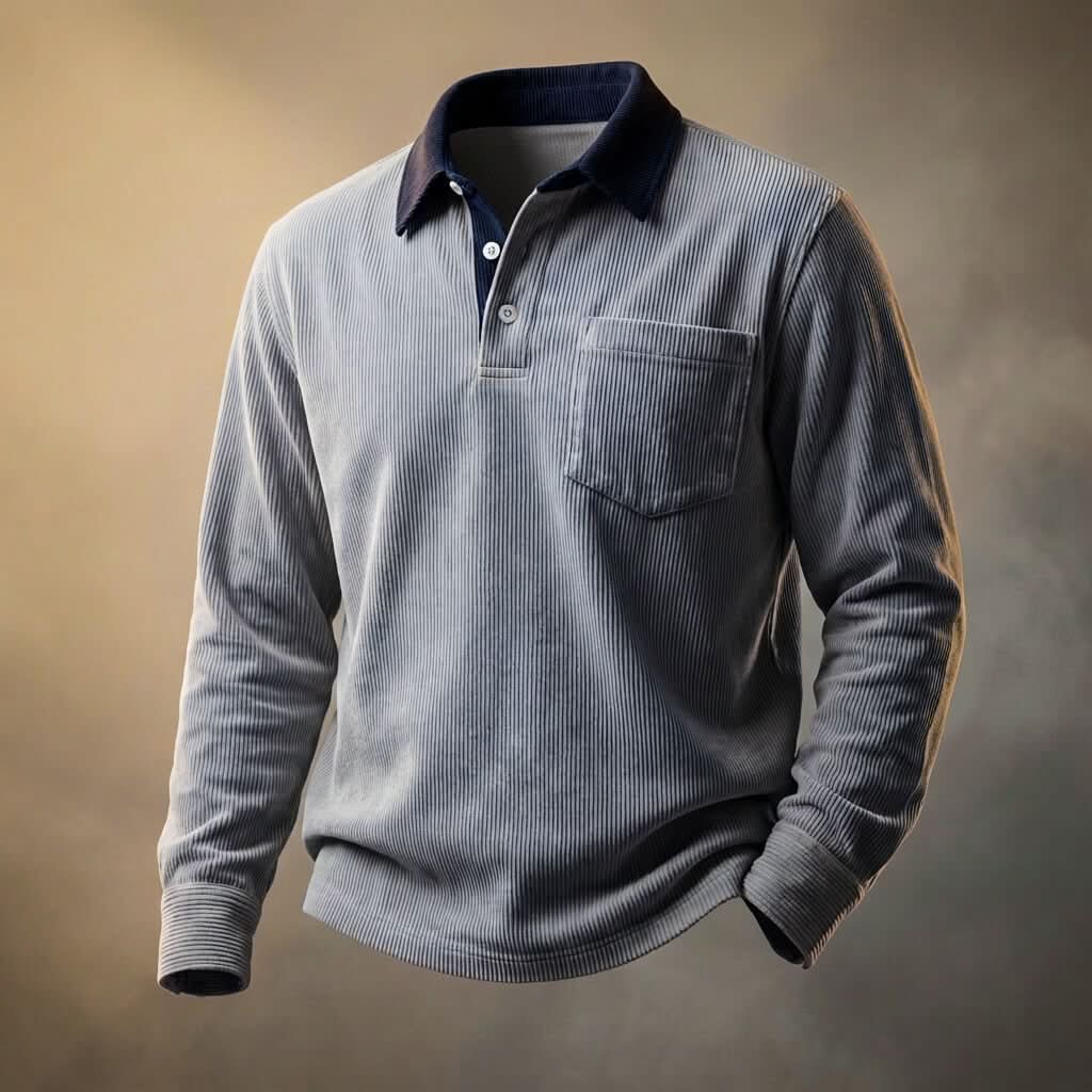ROWLEY CORDUROY POLO SHIRT
