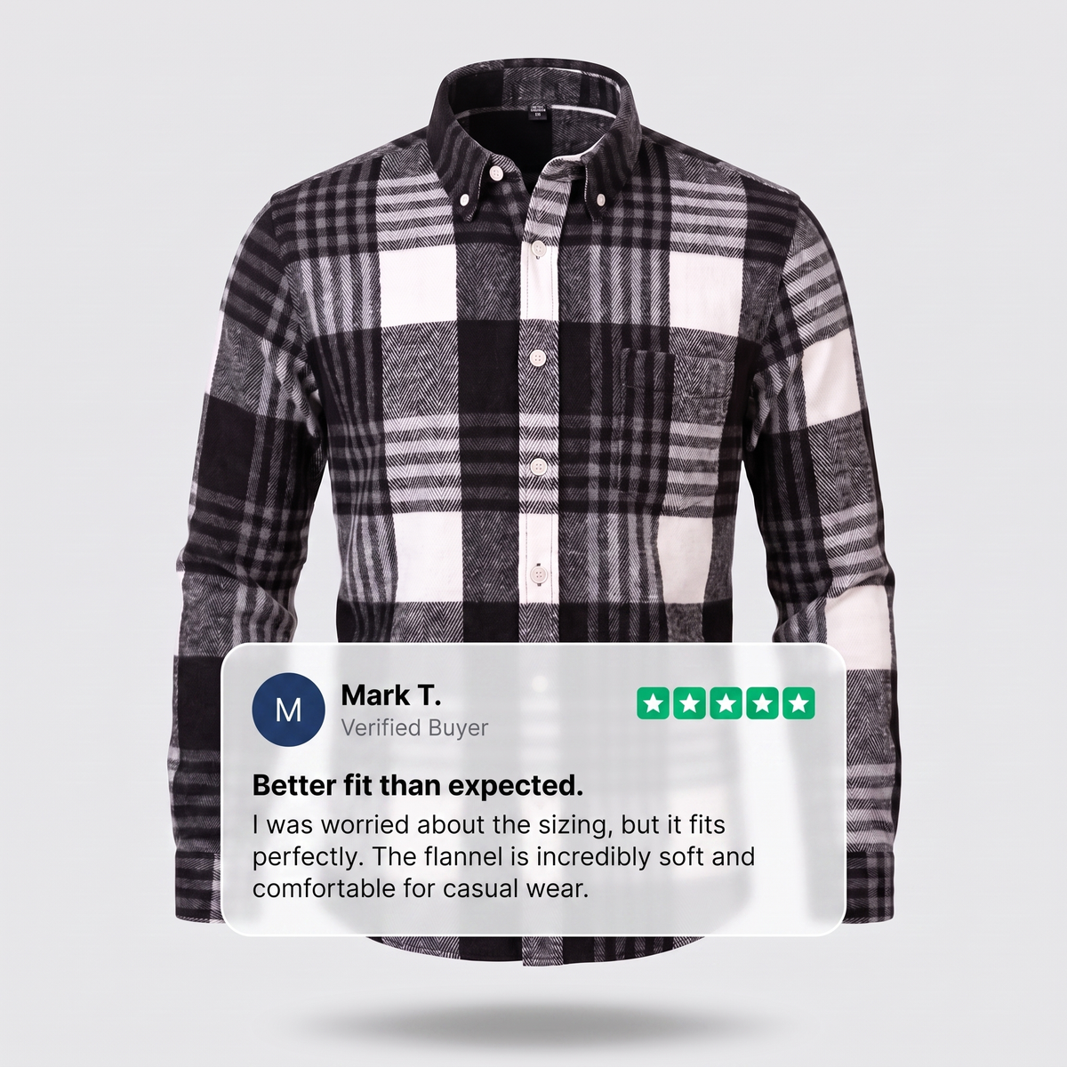 GRAYSON COTTON FLANNEL SHIRT