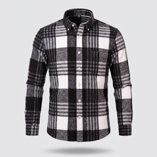 GRAYSON COTTON FLANNEL SHIRT