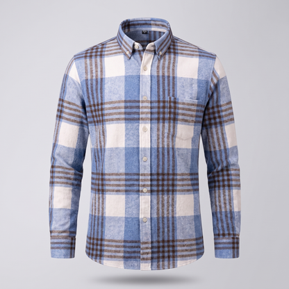 GRAYSON COTTON FLANNEL SHIRT