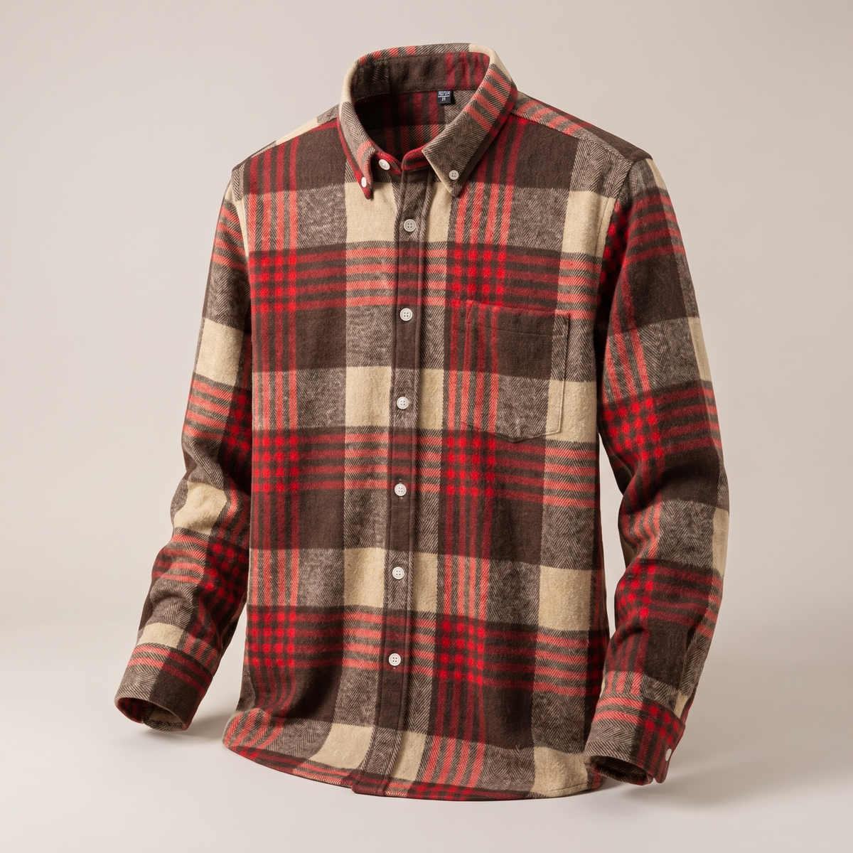 GRAYSON COTTON FLANNEL SHIRT