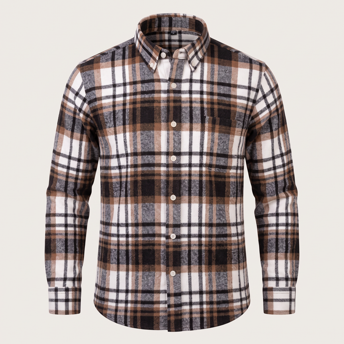 GRAYSON COTTON FLANNEL SHIRT