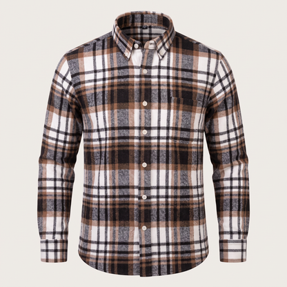 GRAYSON COTTON FLANNEL SHIRT