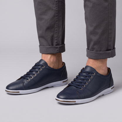 GRAYSON LEATHER SNEAKERS