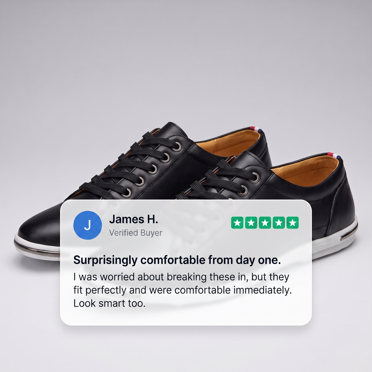 GRAYSON LEATHER SNEAKERS