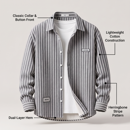 HALDRIN LAYERED SHIRT