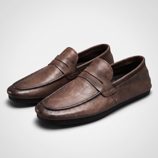 HARRINGTON PENNY LEATHER LOAFERS