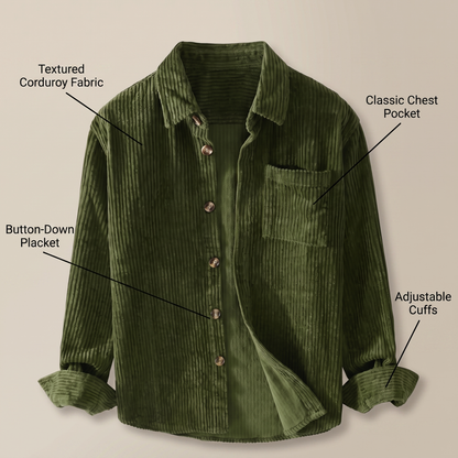 HAWTHORNE CORDUROY SHIRT
