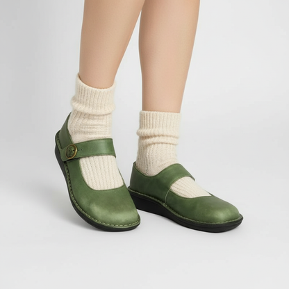 BEATRIX BUCKLE STRAP SHOES