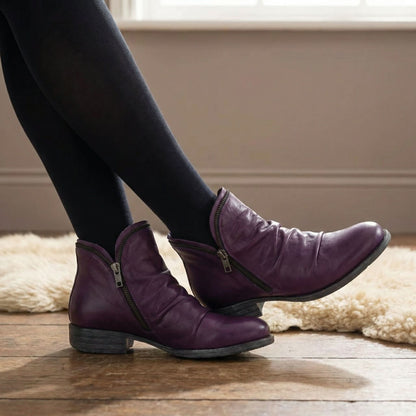 MELINDA LEATHER BOOTS