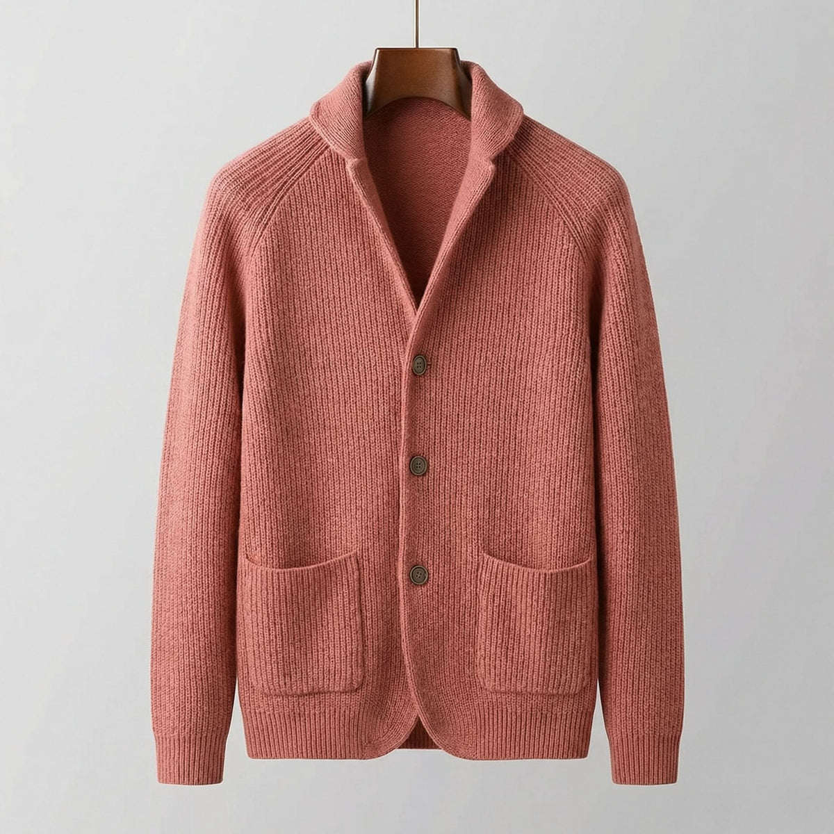 ALDRIC RIBBED CARDIGAN