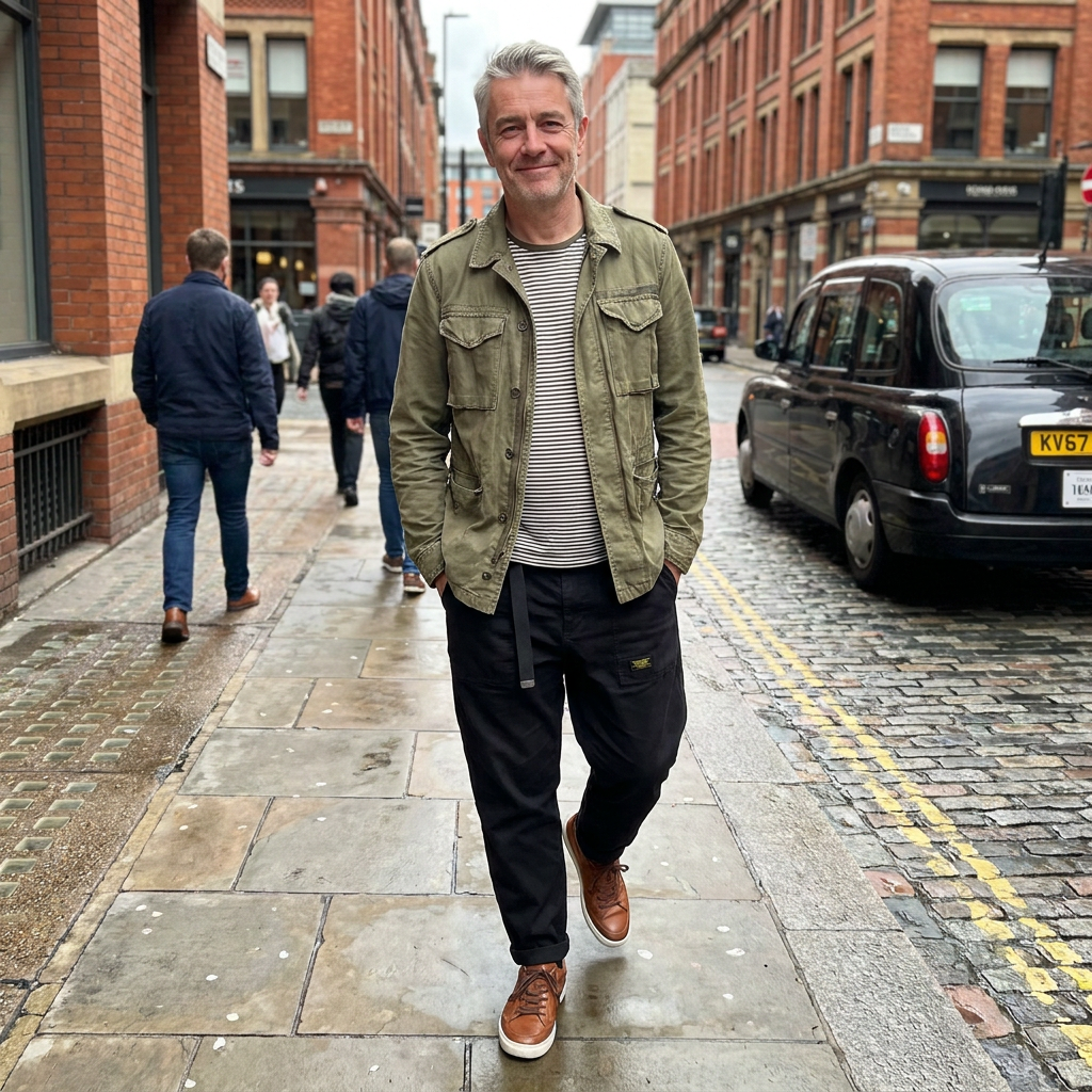 ASHBOURNE RETRO COTTON PANTS