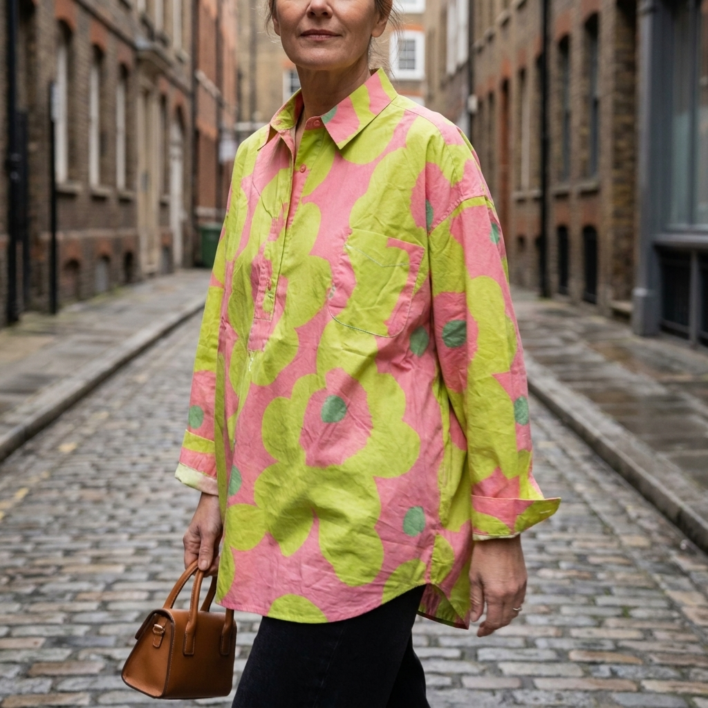 AMELIE BLOSSOM COTTON SHIRT