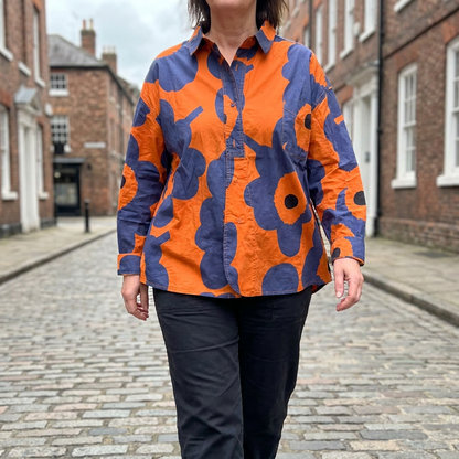 AMELIE BLOSSOM COTTON SHIRT