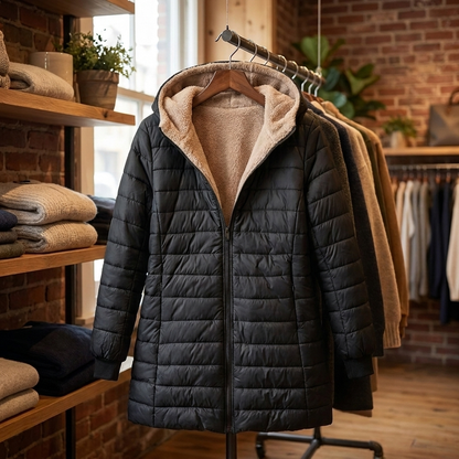 DAHLIA MID-LENGTH FLEECE PARKA
