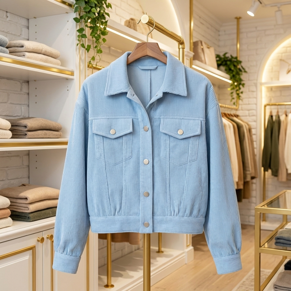 FIORA CORDUROY LANTERN JACKET