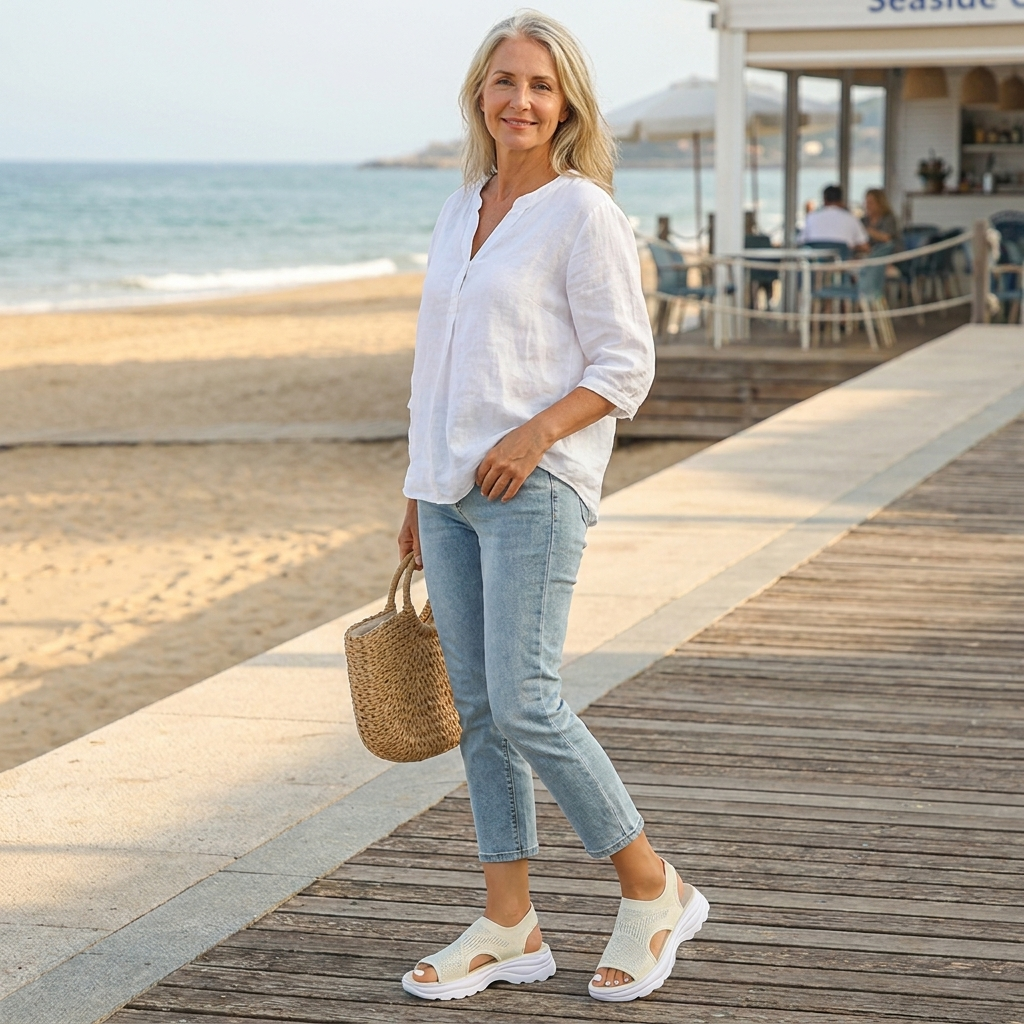 ROSALIE AIR MESH SANDALS
