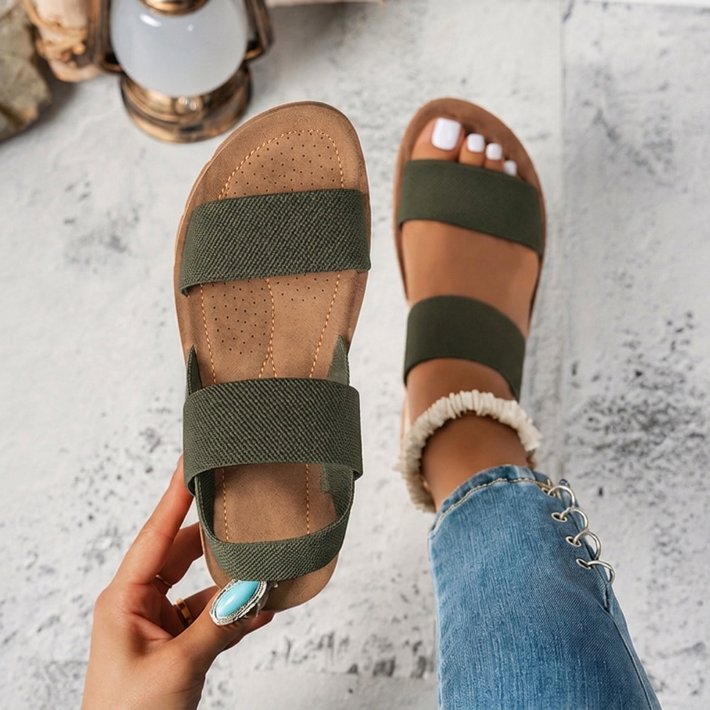 BRACKENBURY WIDE-FIT SUMMER SANDALS
