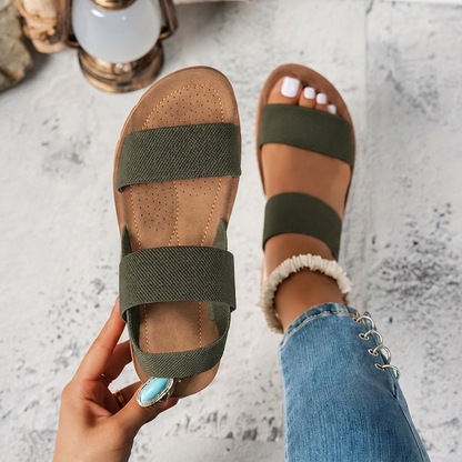 BRACKENBURY WIDE-FIT SUMMER SANDALS