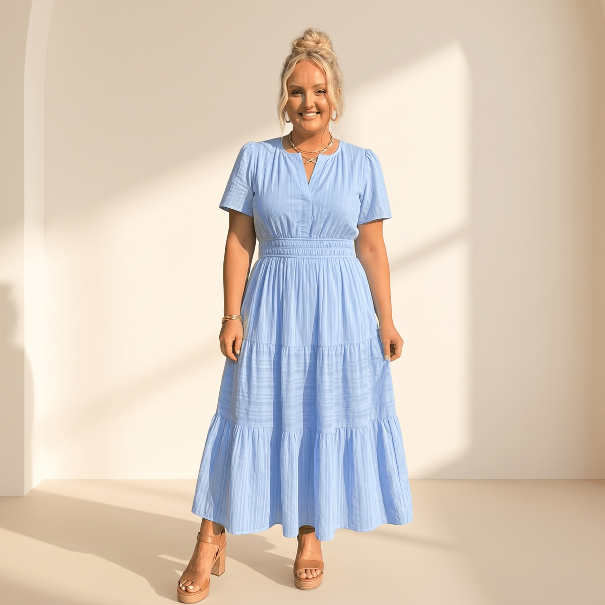 CELESTE RELAXED MAXI DRESS
