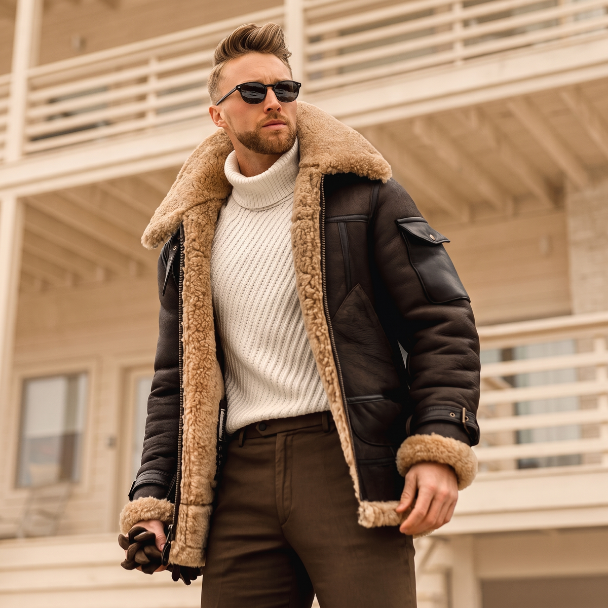 BLACKTHORN MILITARY FLEECE JACKET