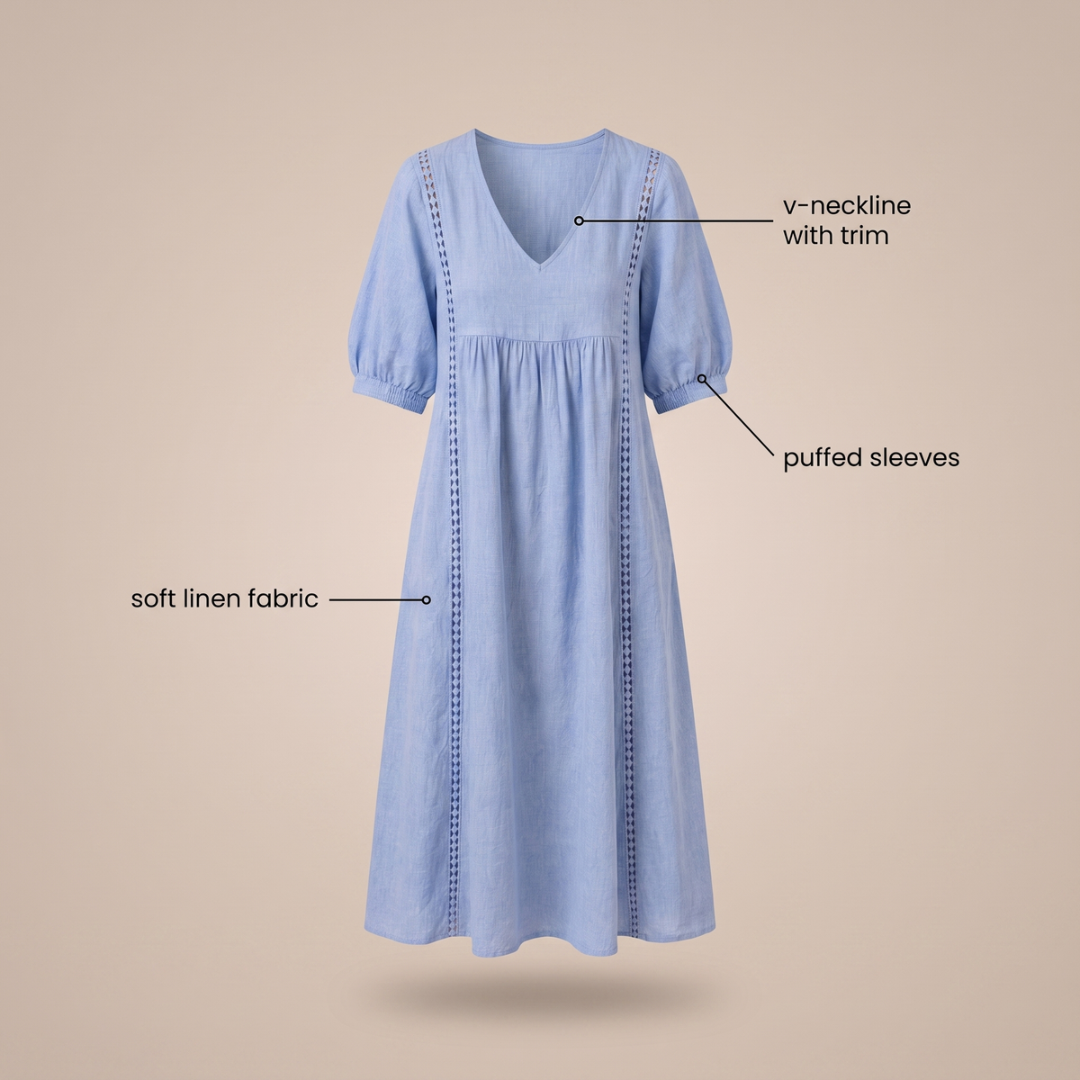 MARABELLE SUMMER MIDI DRESS