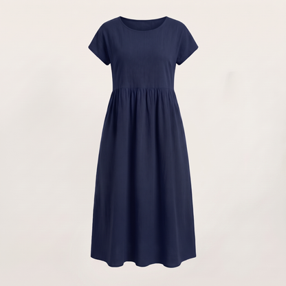 AVA LUXE FLUID MIDI DRESS