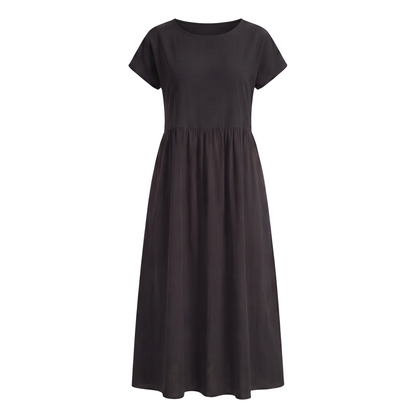 AVA LUXE FLUID MIDI DRESS