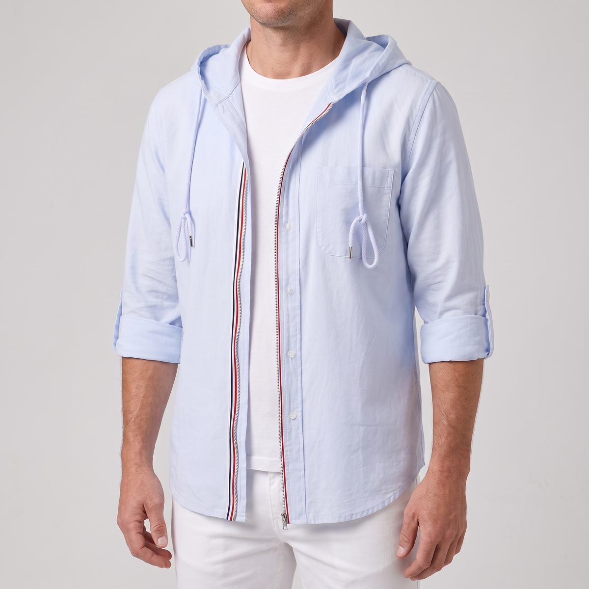 CASA LINEN HOODIE