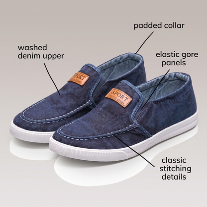 PERCIVAL BREEZE CANVAS LOAFERS